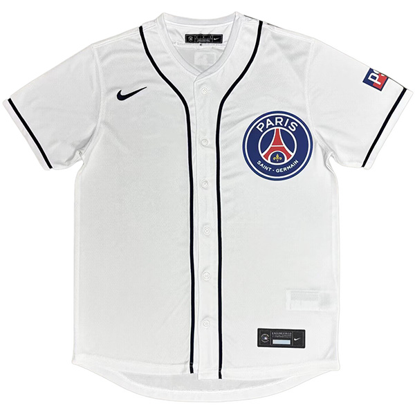 Paris saint-germain divisa da baseball PSG maglia bianca kit da calcio per adulti maglia da calcio da uomo maglietta sportiva 2025-2026